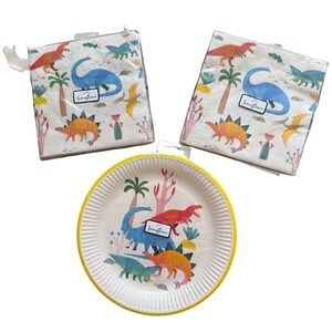 Talking Tables Dinosaur Party Supplies Set‎ Kids Multicolor Prehistoric Birthday